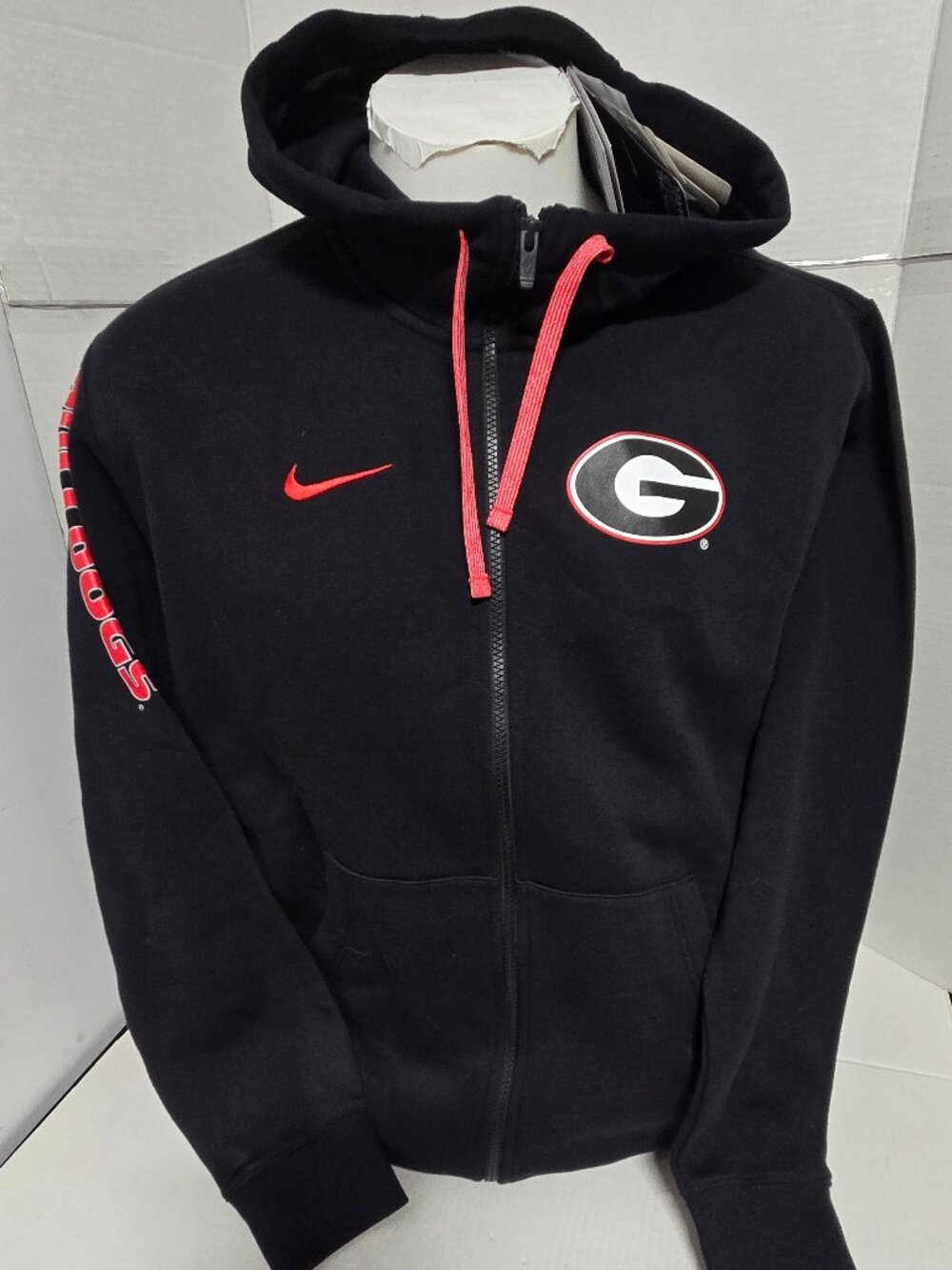 Nike Georgia Bulldogs Full-Zip Hoodie NWT Women's Medium 🔥🏈